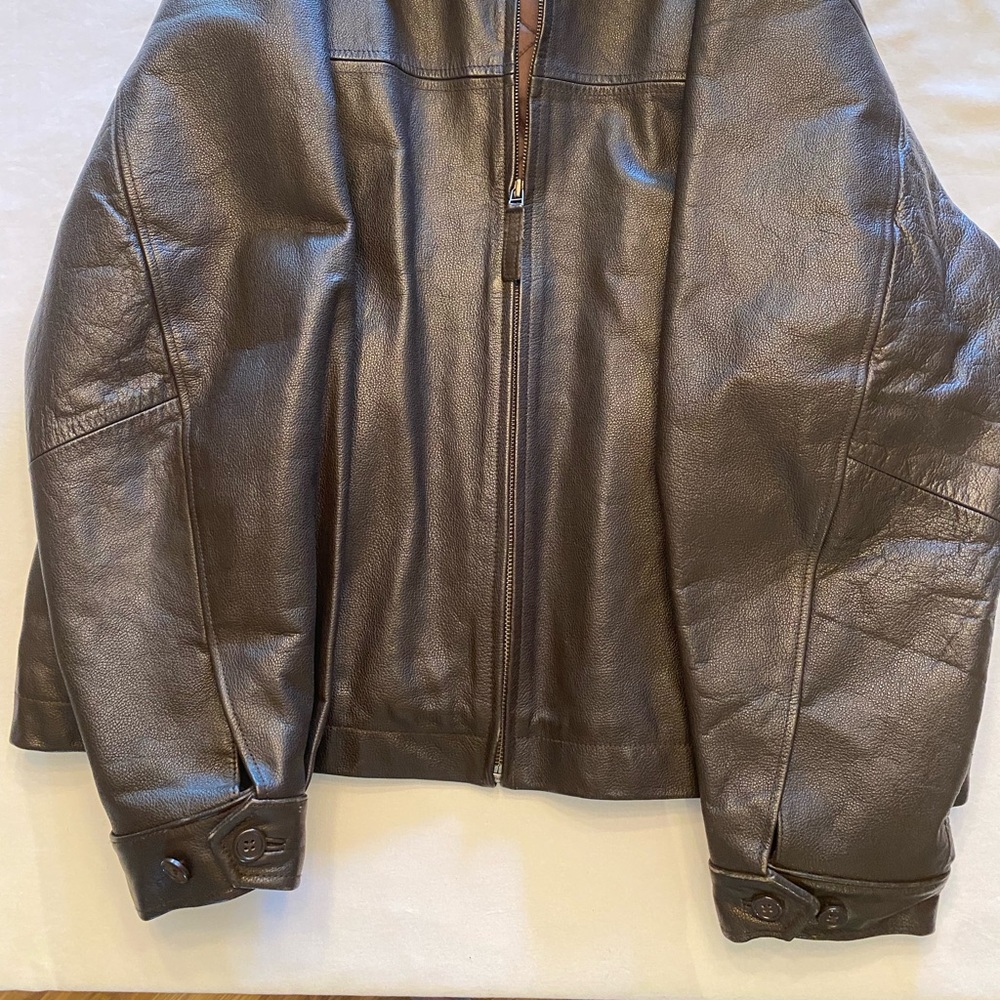 Men’s XL Structure all leather jacket